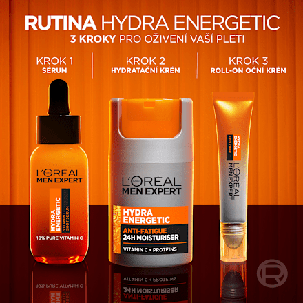 Hydra Energetic pleťové sérum Vitamín C L'ORÉAL PARiS MEN EXPERT