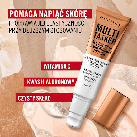 Baza pod makijaż Multitasker Reg All Day Grip & Breathable Primer RIMMEL LONDON