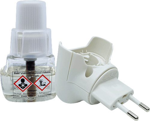 elektrický odpařovač s tekutou náplní proti komárům Biolit