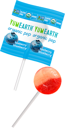 bio ovocné lízátko Yum Earth