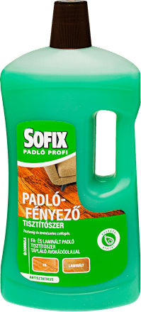 Padlófényező tisztítószer fa és laminált felületekre Sofix