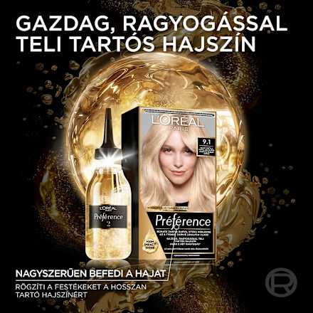 Tartós hajfesték, barna 4.0 L'ORÉAL PARiS PRÉFÉRENCE
