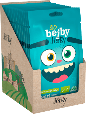 bio bejby sušené hovězí maso jihočeské Jerky