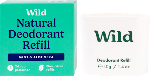 náplň do deodorantu mint & aloe vera Wild
