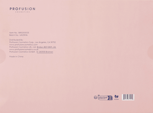 Set cadou 6 pensule și 2 bureți de machiaj PROFUSION COSMETICS