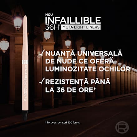 Infaillible Grip Gel Automatic creion de ochi Naked L'ORÉAL PARiS