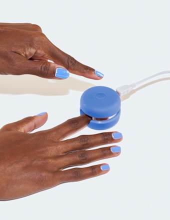 Mini kit pentru manichiură Fleur Bleue le mini macaron