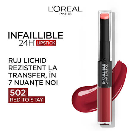 Infaillible Long Last Ruj 502 L'ORÉAL PARiS