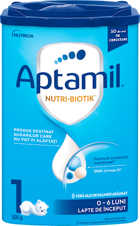 Lapte praf de început 1, 0-6 luni Aptamil