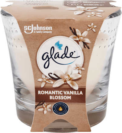 Vonná sviečka v skle Romantic Vanilla Blossom  glade