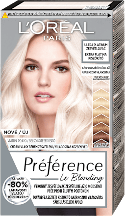 Zosvetľovač na vlasy Extreme Platinum L'ORÉAL PARiS PRÉFÉRENCE