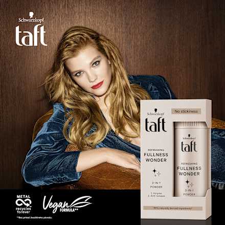 Osviežujúci púder pre objem vlasov Fullness Wonder 2-in-1 Schwarzkopf taft