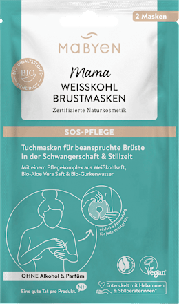 Textilná maska na prsia Mama Mabyen