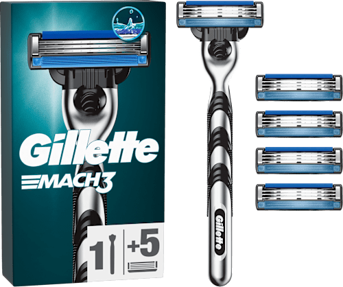 Mach3 borotva 5db betéttel Gillette