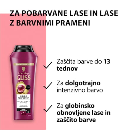 Šampon Ultimate Color Schwarzkopf GLISS