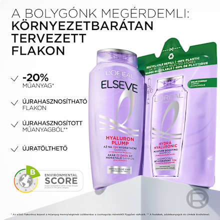 Sampon Hyaluron Plump L'ORÉAL PARiS ELSEVE