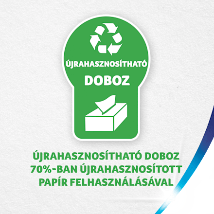 Papír zsebkendő dobozos Deluxe Design, 3 rétegű, többféle ZEWA