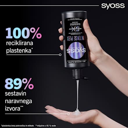 Šampon za suhe in poškodovane lase Intense Plex syoss