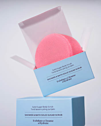 Tvrdi šećerni piling za tijelo – Shower & Bath Frankly good