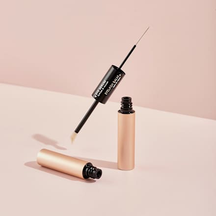 Izdelek za nego trepalnic in oči Double Eye Care z balzamom za nego trepalnic in anti-age serumom za nanos okoli oči Derma-Luxe Cosmetics