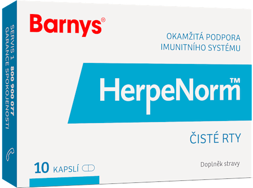 HerpeNorm čisté rty Barny's
