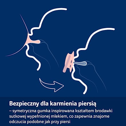 Smoczek silikonowy dynamiczny 18+m Salt&Pepper LOVI