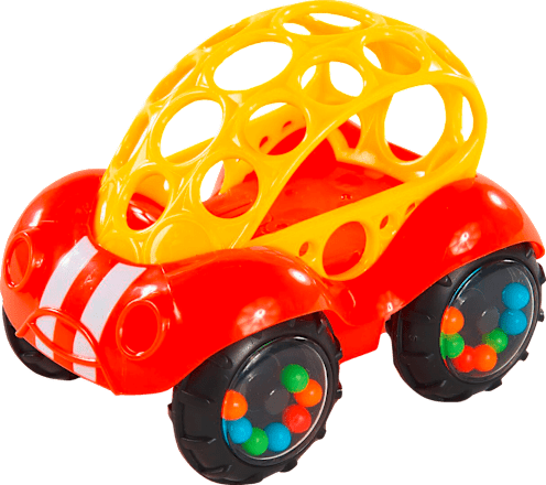 autíčko Rattle 3m+, červené Oball
