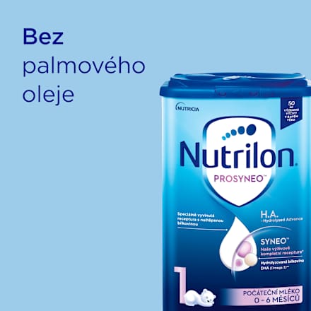 počáteční mléčná kojenecká výživa 1 HA Prosenyo 0m Nutrilon