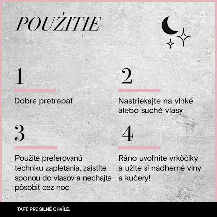 Stylingový sprej na kučery Overnight Wave Me Wonder Schwarzkopf taft