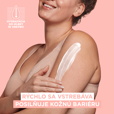 Hydratačný telový balzam Body Superfood 48h ovsené mlieko + probiotiká GARNIER Body