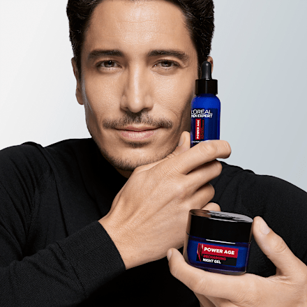 Nočný pleťový gél Power Age Recharging L'ORÉAL PARiS MEN EXPERT