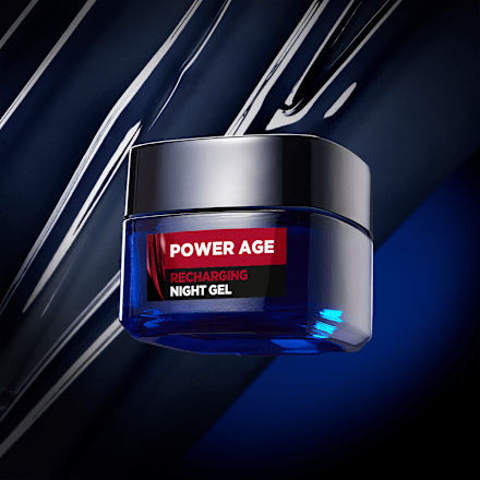 Nočný pleťový gél Power Age Recharging L'ORÉAL PARiS MEN EXPERT