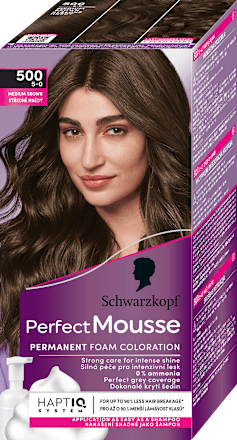 Боя за коса - Nr. 500 (5-0) Schwarzkopf Perfect Mousse