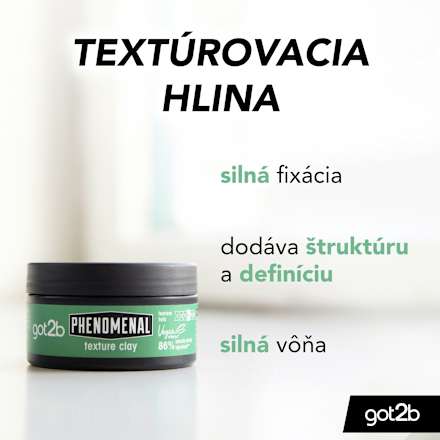 Zmatňujúci vosk na vlasy Phenomenal got2b