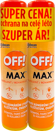 Repelent proti hmyzu Max OFF!
