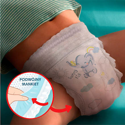 Pieluchomajtki Premium Care rozmiar 4, 9-15 kg Pampers