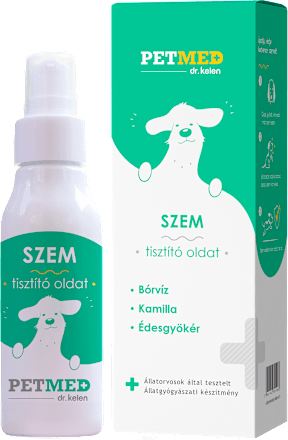 Szemtisztító oldat PETMED  Dr. Kelen