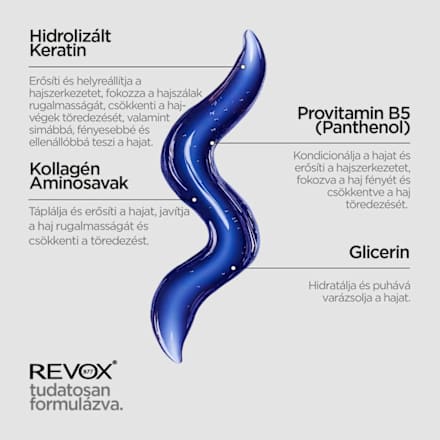 Hajerősítő sampon B77, szőke hajra, Step 4B REVOX B77