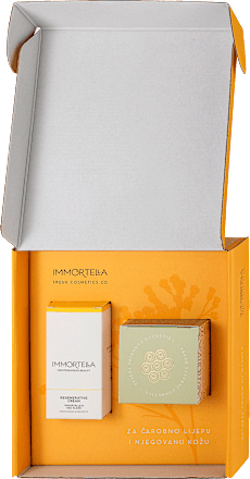 Poklon-paket Natural touch of Beauty duo set IMMORTELLA