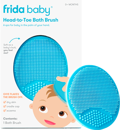 Ščetka za kopanje od glave do pet frida baby