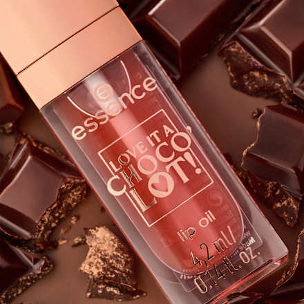 Lippenöl Love It  A Choco' Lot! 01 Oh So Chocolatey! essence