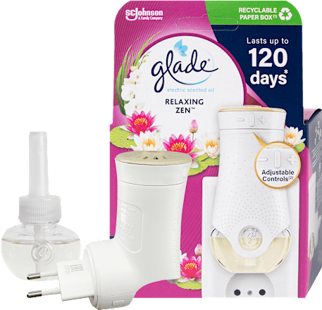 elektrický osvěžovač vzduchu Relaxing Zen glade