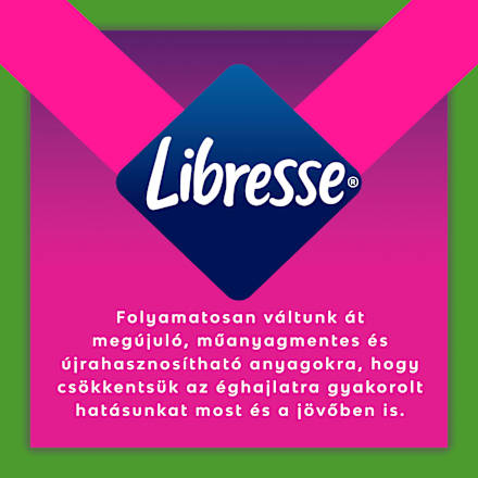 Éjszakai egészségügyi szárnyas betét, Ultra Large+ Libresse