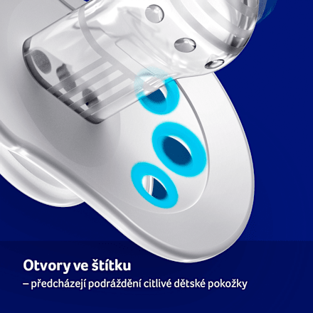 dudlík silikonový Harmony 18m+, hnědá LOVI