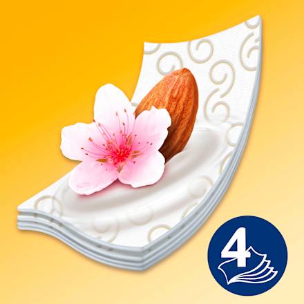 Toalettpapír Exlusive Almond Blossom 8 tekercs 4 rétegű  ZEWA