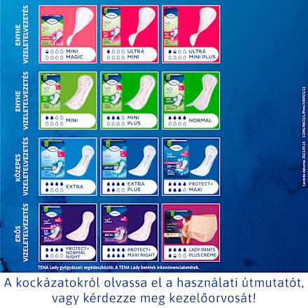 Inkontinencia betét, Maxi  TENA