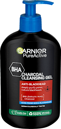 čisticí pleťový gel Charcoal  GARNIER PureActive