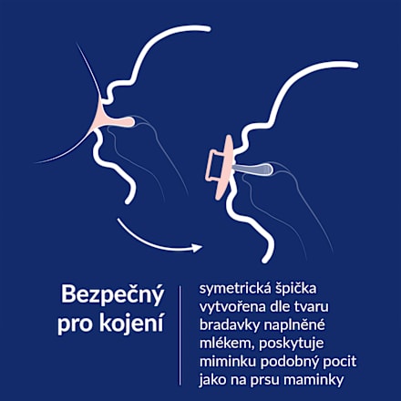 Prime dudlík silikonový 0-6m, Nude LOVI