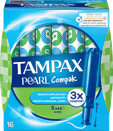 Tampony Compak Pearl Super  Tampax