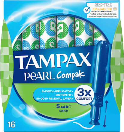Tampony Compak Pearl Super  Tampax